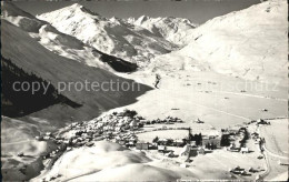 12436600 Andermatt Gegen Furka Wintersportplatz Alpen Fliegeraufnahme Andermatt - Sonstige & Ohne Zuordnung