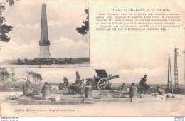 51 CAMP DE CHALONS LA PYRAMIDE - Kasernen