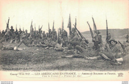 GUERRE 1914-1917 LES AMERICAINS EN FRANCE VIVE LA FRANCE - Guerra 1914-18