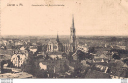 ALLEMAGNE SPEYER GESAMTANSICHT MIT GEDACHTNISKIRCHE - Speyer