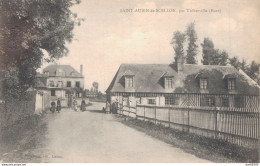 27 SAINT AUBIN DE SCELLON PAR THIBERVILLE ENTREE DU VILLAGE - Autres & Non Classés