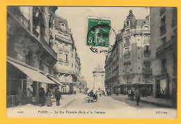 CPA PARIS - Arrondissement 15 - La Rue Valentin Haüy 1909 ( Cliché Très Peu Courant ) - District 15