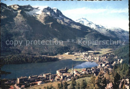 12433831 St Moritz Dorf GR Und Bad Moritzersee Alpenpanorama St Moritz - Other & Unclassified