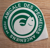 AUTOCOLLANT AMICALE DES PECHEURS ANCENIENS - Stickers