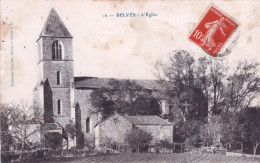 24 - Dordogne - BELVES - L'église - Andere & Zonder Classificatie