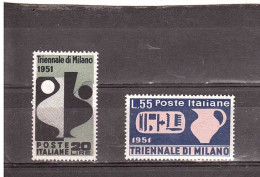 1951 TRIENNALE DI MILANO - 1946-60: Nuevos