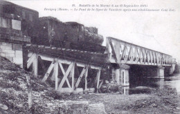 55 -  REVIGNY SUR ORNAIN - Bataille De La Marne - Le Pont De La Ligne De Vouziers Apres Son Retablissement -  - Sonstige & Ohne Zuordnung