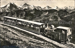 12427058 Brienzer Rothorn BE Rothornbahn Mit Berner Hochalpen Brienzer Rothorn B - Autres & Non Classés