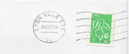 Redresseuse Nec De Lyon Ville CTC - Enveloppe Entière - Mechanical Postmarks (Advertisement)