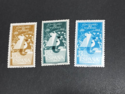 España SELLOS Centenario Telegrafos Edifil 1180/2 SELLOS Año 1955 Sellos Nuevos *** MNH - Neufs