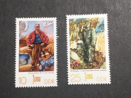 Alemania DDR  SELLOS  Yvert 1922/3 SELLOS Socialismo NUEVOS *** Año 1977 Serie Completa  - Unused Stamps