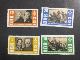 Alemania DDR  SELLOS  Yvert 694/7 SELLOS Militar NUEVOS *** Año 1963 Chanela Serie Corta - Nuovi