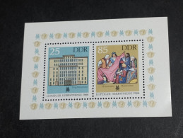 Alemania DDR  SELLOS  Yvert 2659/0 HB  SELLOS Edificios Leigzip NUEVOS *** Año 1986  Serie Completa  - Unused Stamps