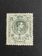 ESPAÑA SELLOS Alfonso XIII Medallon   Año 1909 EDIFIL 272 SELLOS Nuevos * - Unused Stamps
