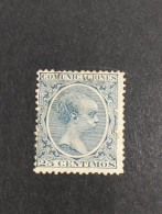ESPAÑA SELLOS Alfonso XIII Pelon  EDIFIL 221 Año 1892 SELLOS Nuevos * - Unused Stamps