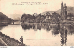 25 BESANCON PAYSAGE DU DOUBS A VELOTTE - Besancon