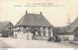 68 LA GRANDE GUERRE 1914-15 VALLEE DE LA LARGUE LE VILLAGE DE SAINT ULRICH - Guerre 1914-18