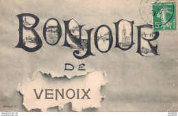 14 BONJOUR DE VENOIX VUES MULTIPLES DANS LES LETTRE DE BONJOUR - Otros & Sin Clasificación