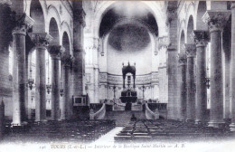 37 - TOURS - Interieur De La Basilique Saint  Martin - Tours