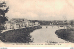 24 MUSSIDAN LES BORDS DE L'ISLE LES DEUX PONTS - Mussidan