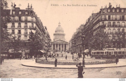 75 PARIS LA RUE SOUFFLOT ET LE PANTHEON - Andere Monumenten, Gebouwen