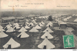 25 CAMP DU VALDAHON TENTES DU 21eme REGIMENT - Manovre