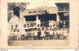 MAU GIAO VIET NAM UNE ECOLE ANNEE SCOLAIRE   61 62 CPSM - Vietnam