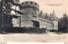 71 CHATEAU DE CHAUMONT A SAINT BONNET DE JOUX - Autres & Non Classés