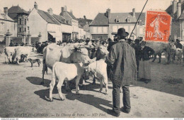 58 CHATEAU CHINON LE CHAMP DE FOIRE ANIMEE BESTIAUX - Chateau Chinon