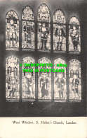 R546113 London. S. Helen Church. West Window - Sonstige & Ohne Zuordnung