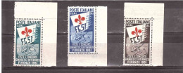 1951 GINNICI - 1946-60: Nieuw/plakker