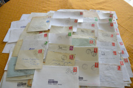 Lot Années 1950 1990 Oblitérations Département De La MEUSE 55 Environ 700 Enveloppes Entières - Manual Postmarks