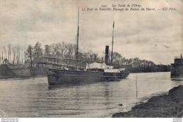 14 LE PONT DE RANVILLE PASSAGE DU BATEAU DU HAVRE - Otros & Sin Clasificación