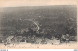 50 AVRANCHES VUE GENERALE VERS PONTS - Avranches