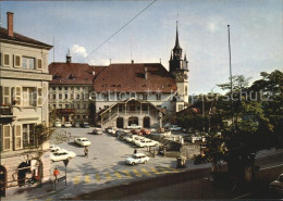 12413980 Fribourg FR Hotel De Ville Et Place Du Tilleul Fribourg - Sonstige & Ohne Zuordnung