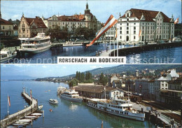 12410012 Rorschach Bodensee Hafen Kornhaus Bahnhof Rorschach - Autres & Non Classés