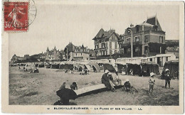 Autres & Non Classés. Blonville Sur Mer. La Plage Et Ses Villas. - Sonstige & Ohne Zuordnung