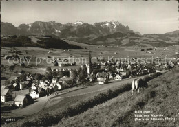 12407904 Gais AR Panorama Blick Zum Alpstein Marwies Altmann Saentis Appenzeller - Sonstige & Ohne Zuordnung