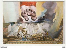 Peinture Peintre SALVADOR DALI N°41 Détail Central Du Plafond Du SALON NOBLE VOIR DOS Ediciones Teatro Museo FIGUERAS - Malerei & Gemälde