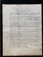 Tract Presse Clandestine Résistance Belge WWII WW2 'Hatons L'heure De La Victoire' - Documents