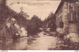 87 ENVIRONS DE SAINT JUNIEN USINE ET BORDS DE LA GLANE - Saint Junien