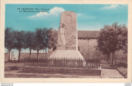 87 SAINT LEONARD LE MONUMENT AUX MORTS - Oorlogsmonumenten