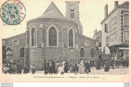 77 LA FERTE SOUS JOUARRE L'EGLISE SORTIE DE LA MESSE - La Ferte Sous Jouarre