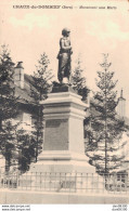 39 CHAUX DU DOMBIEF MONUMENT AUX MORTS - Monuments Aux Morts