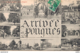 58 ARRIVEE A POUGUES VUES MULTIPLES - Pougues Les Eaux