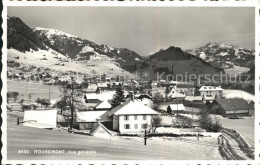 12397321 Rougemont Pays-d Enhaut Vue Generale En Hiver Alpes Rougemont - Sonstige & Ohne Zuordnung