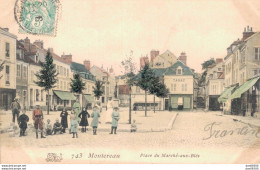 77 MONTEREAU PLACE DU MARCHE AUX BLES - Montereau