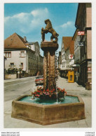 OBERKIRCH Im Schwarzwald N°7602 Hauptsrasse En 1982 Fontaine Statue Lion Café PUB KINO Auto - Oberkirch