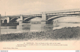 08 MEZIERES PONT DU CHEMIN DE FER REFAIT EN FER - Sonstige & Ohne Zuordnung