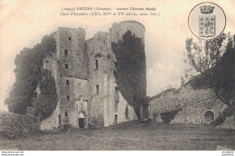 33 RAUZAN ANCIEN CHATEAU FEODAL - Sonstige & Ohne Zuordnung